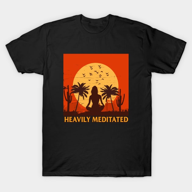 Beach meditation T-Shirt by Tonibhardwaj